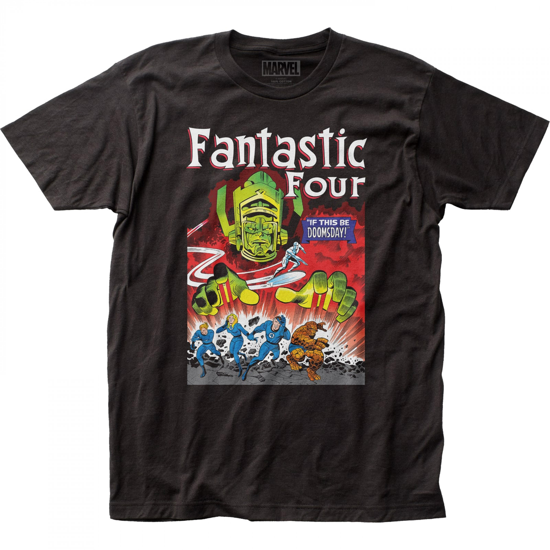 Fantastic Four If This Be Doomsday Comic Art T-Shirt